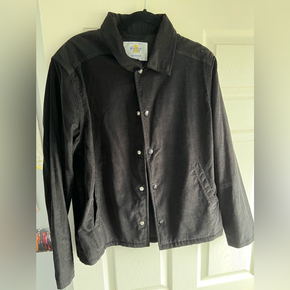 Goldenbear Courduroy Ribbed Jacket, made exclusively for Unionmade in SF.